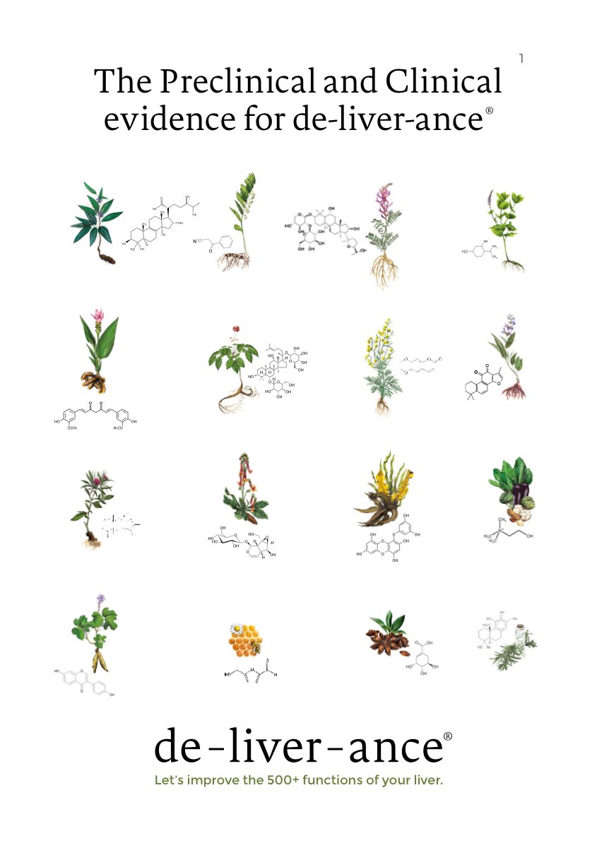 Cover of the preclinical and clinical evidence booklet for de-liver-ance